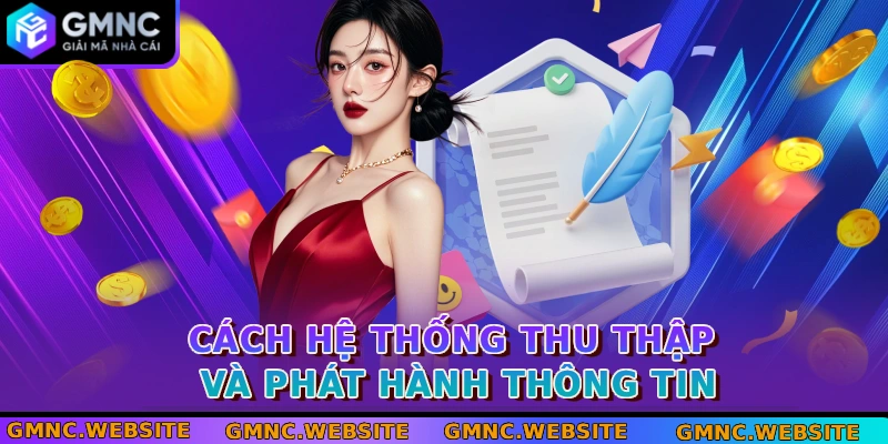 Cách hệ thống thu thập và phát hành thông tin