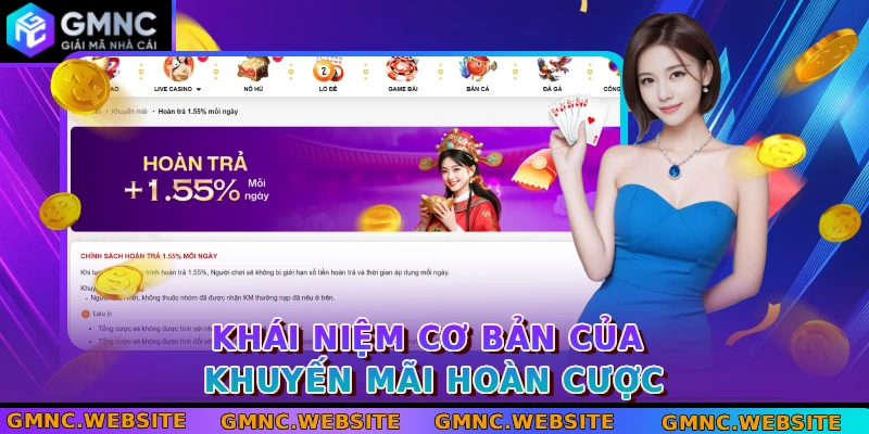Khái niệm cơ bản của khuyến mãi hoàn cược