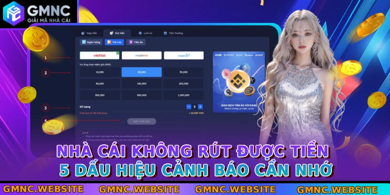 nha cai khong rut duoc tien 5 dau hieu canh bao can nho